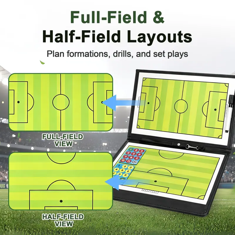 AILDEDE Soccer Coaching Board, 21 x 12.4 in Magnetic Dry Erase Tactics Board — product detail 1